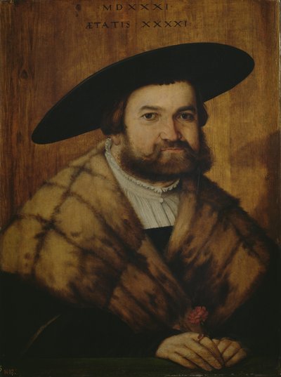 Der Goldschmied Jörg Zurer aus Augsburg, 1531 von Christoph Amberger